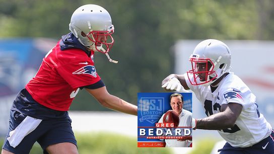 Podcast: Bedard Patriots Pod - Trades, cuts & choke points - 53-man roster prediction (offense) taken at BSJ HQ (Patriots)